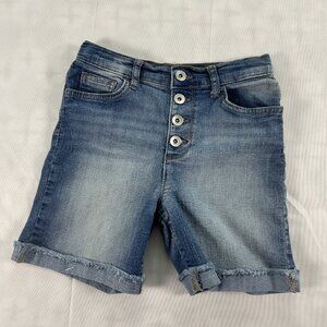 The Children’s Place Midi Jean Shorts - Button Fly Denim - Size 10